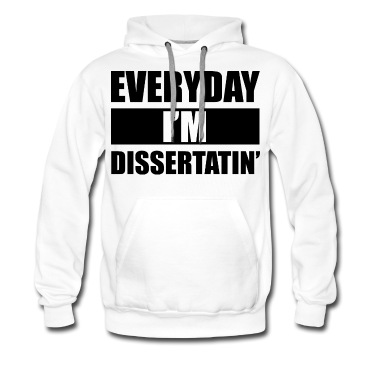Abschluss Hoodie - Everyday I'm Dissertatin' 2