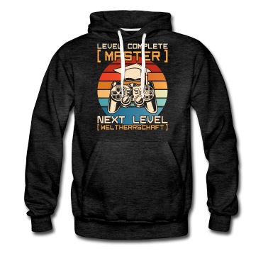 Abschluss Hoodie - Level Complete Master Next Level Weltherrschaft