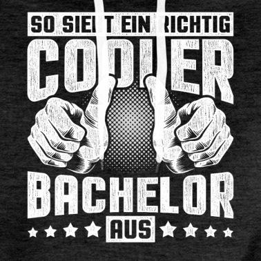 Abschluss Hoodie - Vintage So Sieht Ein Richtig Cooler Bachelor Aus