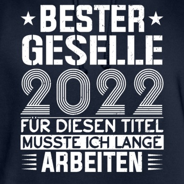 Abschluss Hoodie - Geselle 2022 bestandene Prüfung Geschenk