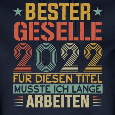 Abschluss Hoodie - Geselle 2022 Titel Abschluss