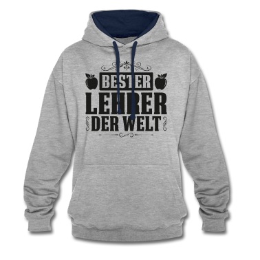Abschluss Hoodie - Bester Lehrer der Welt Abschied Spruch