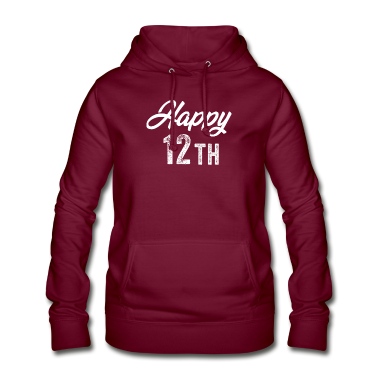 Abschluss Hoodie - Glücklich 12. Geburtstagsgeschenk