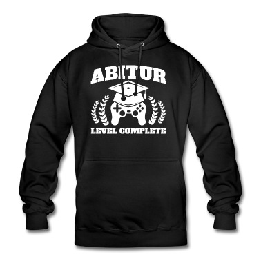 Abschluss Hoodie - Abitur level complete Geschenk Schule Abschluss