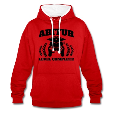 Abschluss Hoodie - Abitur level complete Geschenk Schule Abschluss