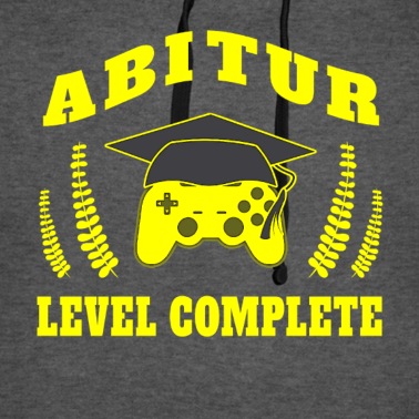 Abschluss Hoodie - Abitur Abi Abiturprüfung Gamer schule