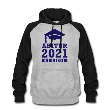Abschluss Hoodie - Abitur ich bin fertig Bachelor Geschenk Schule