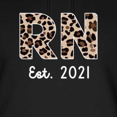 Abschluss Hoodie - Registrierter Krankenpfleger Est. 2021 Abschluss