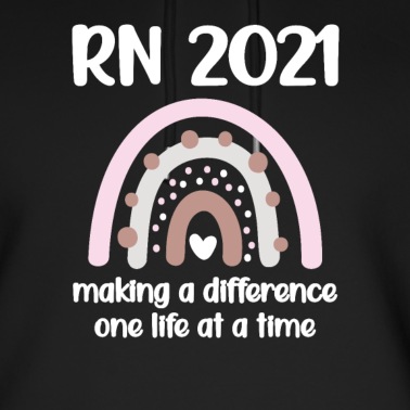 Abschluss Hoodie - Registrierter Krankenpfleger Est. 2021 Abschluss
