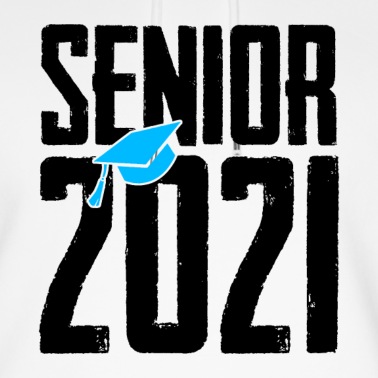 Abschluss Hoodie - Senior 2021 Graduierung Klasse von 21 Geschenk
