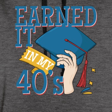 Abschluss Hoodie - Graduierungsfeier in den Fünfzigern Geschenkidee