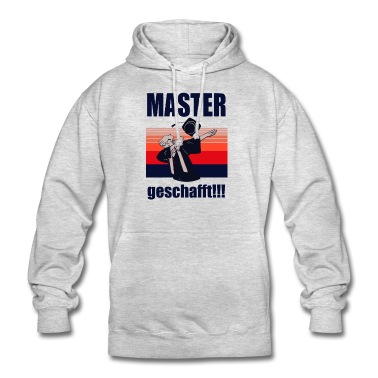 Abschluss Hoodie - Master Geschafft Masterabschluss Geschenk