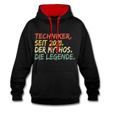 Abschluss Hoodie - Techniker Abschluss Prüfung Bestanden seit 2021