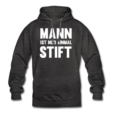 Abschluss Hoodie - Mann ist nur einmal Stift