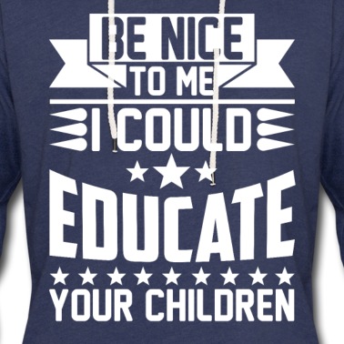 Abschluss Hoodie - Erziehe Deine Kinder Pädagogiker Lehrer