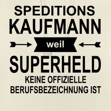 Abschluss Hoodie - Speditionskaufmann Superheld