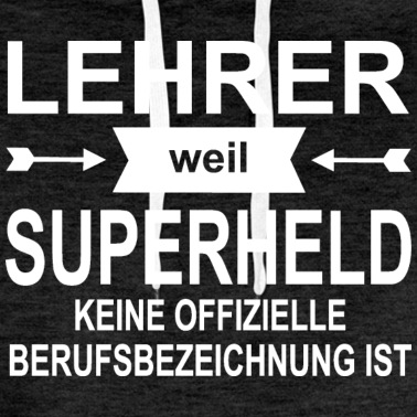 Abschluss Hoodie - Lehrer Superheld