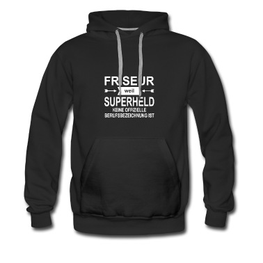 Abschluss Hoodie - Friseur Superheld