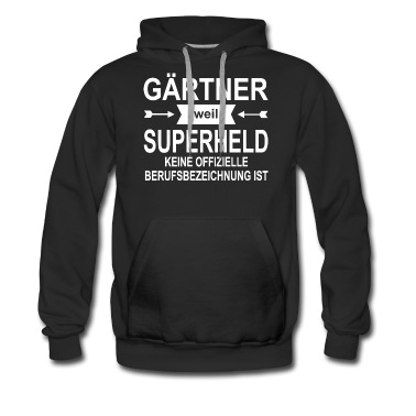 Abschluss Hoodie - Gärtner Superheld