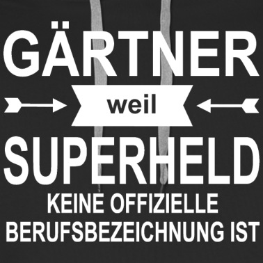 Abschluss Hoodie - Gärtner Superheld