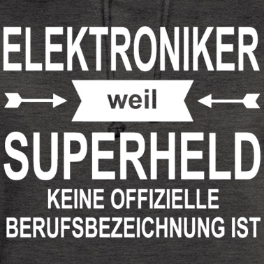 Abschluss Hoodie - Elektroniker Superheld