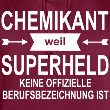 Abschluss Hoodie - Chemikant Superheld
