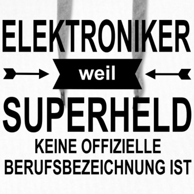 Abschluss Hoodie - Elektroniker Superheld