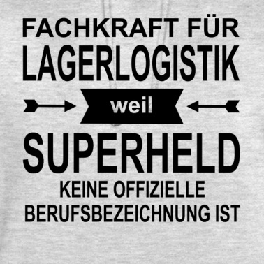 Abschluss Hoodie - Fachkraft für Lagerlogistik Superheld