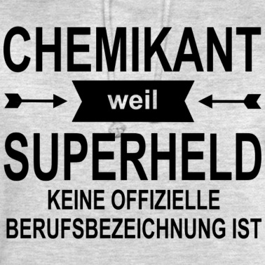 Abschluss Hoodie - Chemikant Superheld
