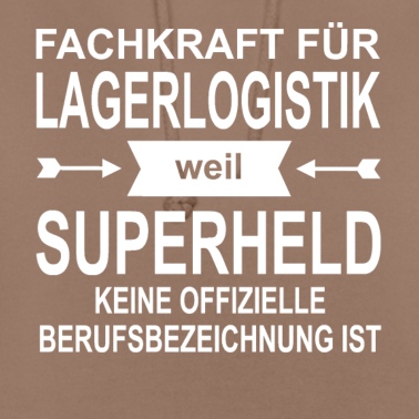 Abschluss Hoodie - Fachkraft für LagerlogistikSuperheld