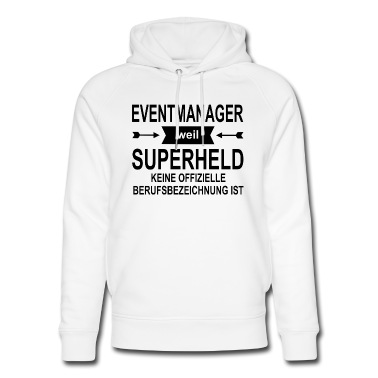 Abschluss Hoodie - Eventmanager Superheld