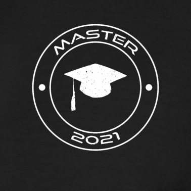 Abschluss Poloshirt - Master 2021 Geschenkidee zum Abschluss vom Studium