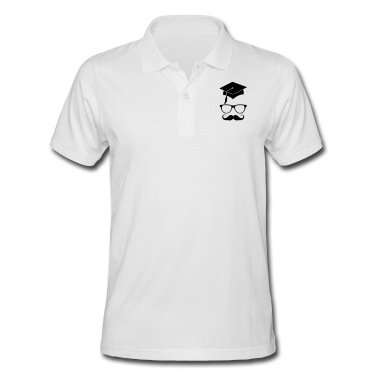 Abschluss Poloshirt - mustache master abschluss