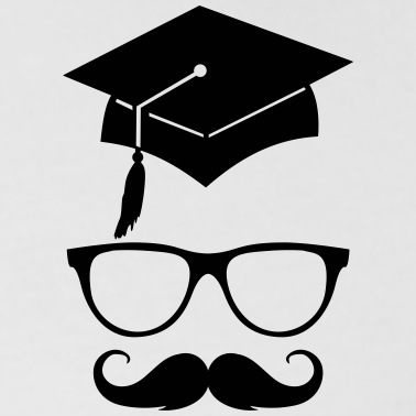 Abschluss Poloshirt - mustache master abschluss