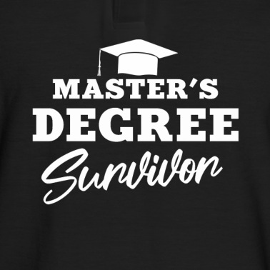 Abschluss Poloshirt - Masters degree survivor Abschluss
