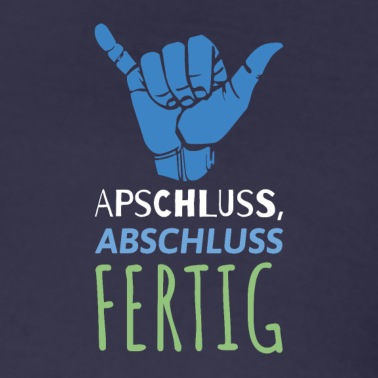 Abschluss Poloshirt - Apschluss Abschluss fertig. Geschenk