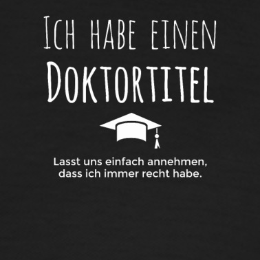 Abschluss Poloshirt - Ich Habe Einen Doktortitel Cooles Abschluss Gift