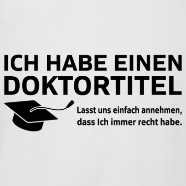 Abschluss Poloshirt - Ich habe einen Doktortitel Phd Abschluss Geschenk