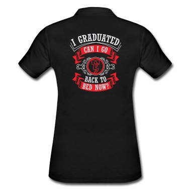 Abschluss Poloshirt - lustiges Schul-Abschluss Shirt