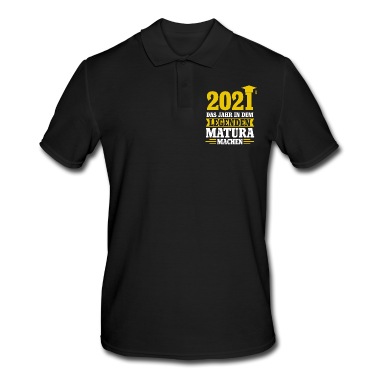 Abschluss Poloshirt - Matura 2021 Abschluss Prüfung Geschenk