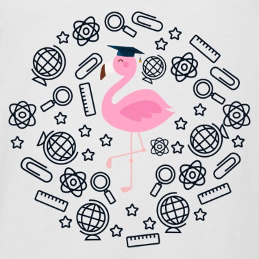 Abschluss Poloshirt - Flamingo Abschluss Schule Uni Geschenk