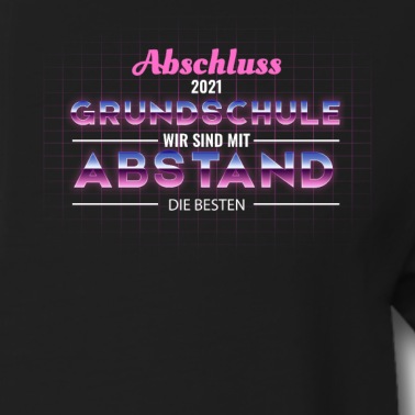 Abschluss Poloshirt - Abschluss Grundschule Retro Chrome Design