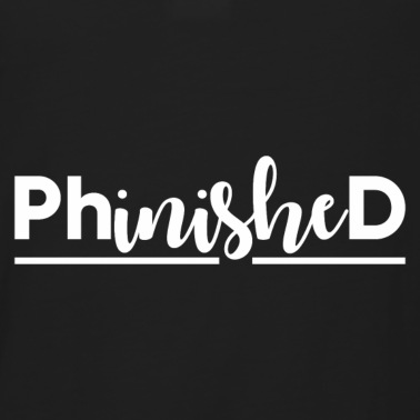 Abschluss Poloshirt - Phinished Finished PhD Abschluss Geschenk