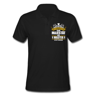 Abschluss Poloshirt - Master Abschluss Geschenk