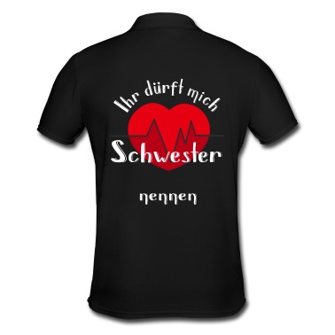 Abschluss Poloshirt - Ihr dürft mich Schwester nennen Abschluss