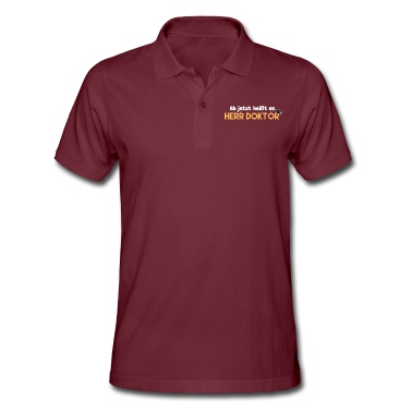 Abschluss Poloshirt - Doktor Titel Abschluss Studium Medizin Promotion