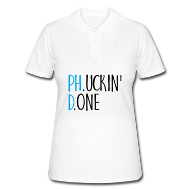 Abschluss Poloshirt - Phucking Fucking Done Phd Abschluss Geschenk