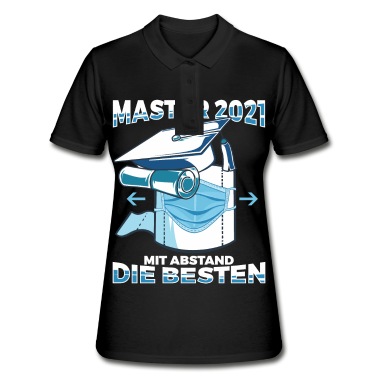 Abschluss Poloshirt - Master Abschluss 2021 - Student Geschenk Studium
