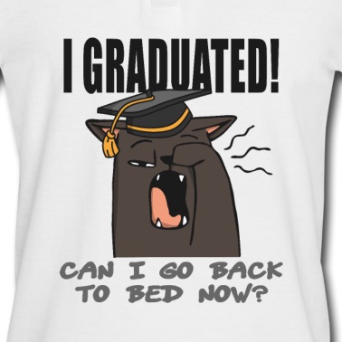 Abschluss Poloshirt - Abschluss Bachelor Lustig Katze Uni