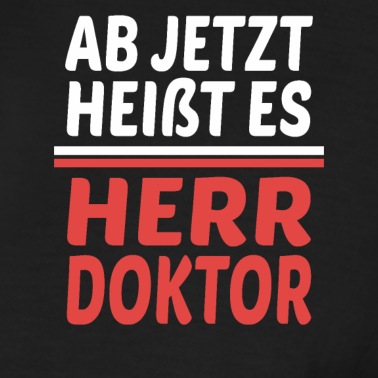 Abschluss Poloshirt - Herr Doktor Doktortitel Doktorand Abschluss